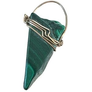 Natural Green Malachite Pendant​